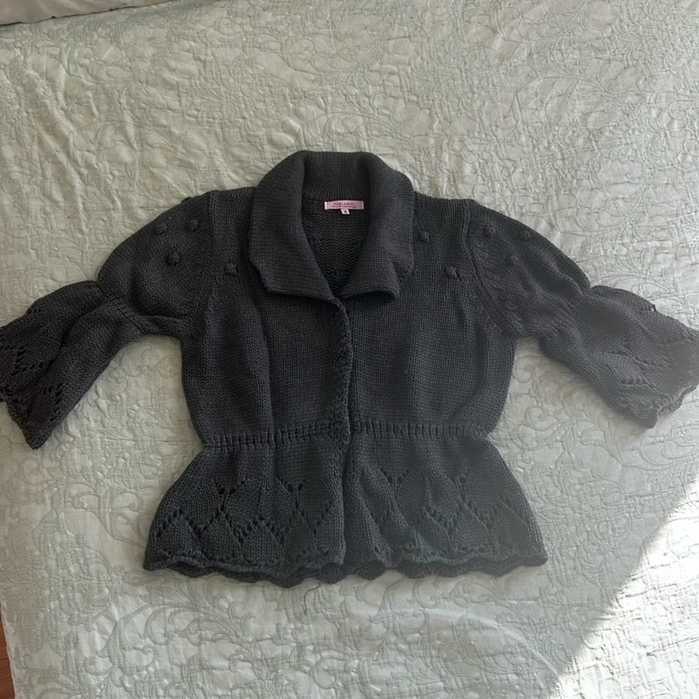 Hekla & CO. Grey cardigan
